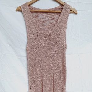Blush dress | top